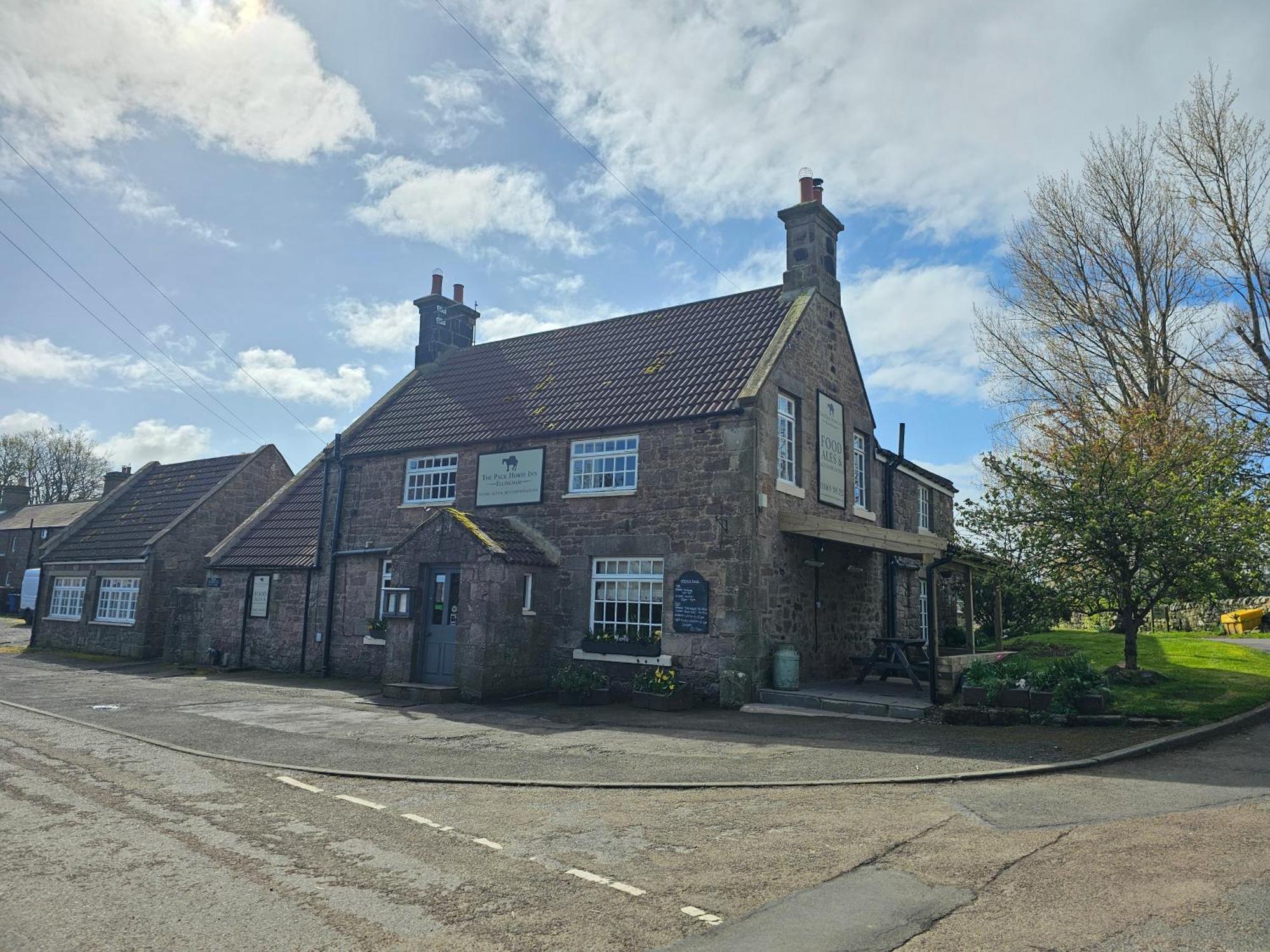 The Pack Horse Inn Chathill Dış mekan fotoğraf