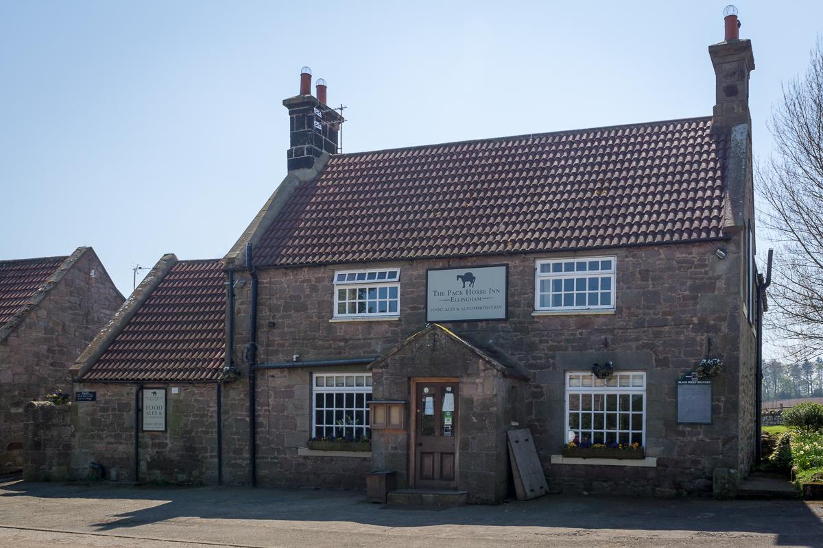 The Pack Horse Inn Chathill Dış mekan fotoğraf